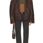 NWT Mother Denim SNACKS! The Down Low Sweet Tooth Skimp Jeans in Faded Black 25 Brown Photo 0