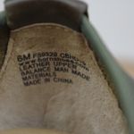 Born Leather Bow Front Flats Size 6M Green Photo 1