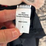 Black Athletic Shirt V Neck Long Sleeve Activewear Womens Small Photo 4