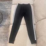 Adidas Black Three Stripe Joggers Photo 1