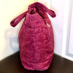 Marc Jacobs  Workwear Pink Embroidered Logo Quilted Tote Bag w. Side Pockets Photo 2