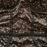 Lace polka dot bodysuit Black Size XS Photo 3