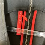 Spanx Luxe Black Leather-Like Comb Fit Midi Dress NWT Medium Photo 4