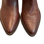 Lucky Brand  Chantel x Western Limited Edition Leather Ankle Boot, Sz 9.5 Photo 12