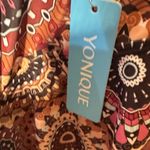 Younique Colorful Mandala Tank Top Brown Size L Photo 2