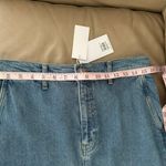 Derek Lam 10 Crosby Cotton High Rise Denim Maxi Skirt Photo 4