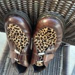 Brighton  Leopard Haircalf Leather Loafers Photo 4