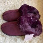 LC Lauren Conrad Allis Faux Fur Cuff Clog Women's Slippers Photo 1