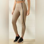 Abercrombie & Fitch YPB workout set contrast leggings sports bra sculptLUX high rise tank top 7/8 Photo 3