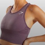 Gymshark Energy Seamless Crop Vest Dusty Purple Photo 0