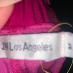 Johnny Was  Ulla Velvet floral pants elastic pink M embroidered fall casual $350 Photo 5