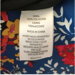 Anthropologie Plenty Tracy Reese Frankie Blue Floral Bird Dress Size 4 Small Photo 3