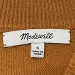 Madewell  Ashbury Colorblock Sweater Women’s Small Mock Neck Wool Blend Pullover Photo 10