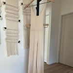 Princess Polly Julia Jumpsuit Cream Photo 2