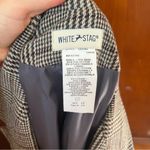 White Stag  Black and White Plaid Blazer Photo 2