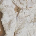 Abercrombie & Fitch  White Lace Babydoll Dress Size‎ M Photo 5