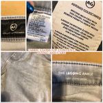 AG Adriano Goldschmied ADRIANO GOLDSCHMIED GRAY DISTRESSED SKINNY "THE LEGGING ANKLE" JEANS NWT (29) Photo 13