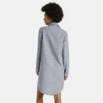 Levi's  Gray Button-Up Sleep Shirt Photo 4