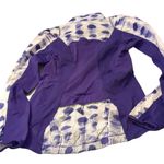 Lululemon seaside dot white/bruised berry presta packable shirket size 6 Photo 6