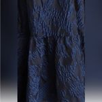Rachel Parcell Tie Waist Tiered Long Sleeve Midi Dress Sz 8 Modest Event Holiday Photo 4