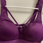 Victoria Sport Magenta Strappy Mesh Sports Bra Photo 1