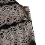 Privy Size S High Neck Lace Bodycon Maxi Dress Black Gold Special Occasion NYE Photo 5