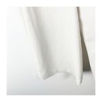 Aritzia WILFRED Cream Wide Leg High Rise Cropped Crepe Pants, Size 0 Photo 5