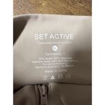 Set Active  Sportbody Activewear‎ Beige Bike Yoga Shorts Size XL Gym Athleisure Photo 2