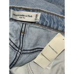 Abercrombie & Fitch Denim Skirt Womens Blue High Rise Front Slit Midi NWT SZ 30 Photo 9