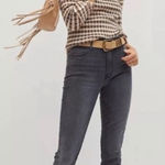 Mother Denim The Mid Rise Dazzler Ankle Lighting Up Lanterns Jeans Size 27/4 Black Photo 0