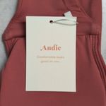 ANDIE  Scala Padded Bandeau Bikini Top Strapless Punch Melon Size S New / FLAW Photo 6