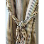 Marine layer NWT Laney Mini Dress Beachy Stripe Belted Ruffle Tencel Linen XS Photo 7