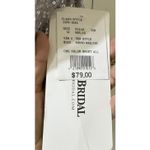David's Bridal NWT‎  Gray Knee-Length one shoulder all over sequin dress-size 14 Photo 3
