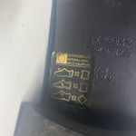 VERA GOMMA Leather Italian Boots Black Size EU 38, US Size 7.5‎ Made in Italy Photo 9