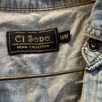 Ci Sono FINAL MARKDOWN  denim blouse medium Photo 3