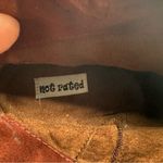 Not Rated ‎ Brown Fringe Faux Suede Booties Sz 9.5 Photo 7