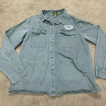 Disney Her Universe The Lion King Remember Who You Are Cargo Military Jacket Top Sz XL Photo 0