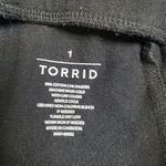 Torrid  Black Crop Bow Back Leggings Photo 5