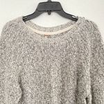 Free People Marled Knit Sweater Women Medium Relaxed Fit Crew Neck Long Sleeve Photo 1