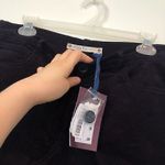 Chelsea and Violet NEW NWT CHELSEA VIOLET Eggplant Plum Purple Corduroy High Waisted Mini Skirt 28 Photo 4