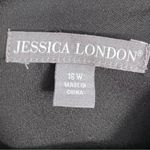 Jessica London  black bell sleeve lace lined dress size 16 NWOT Photo 8