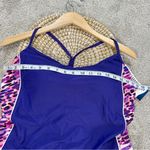 Catalina NWT  Women’s Racer Back Tank One-Piece Swimsuit in Purple Plus Size 2X Photo 12