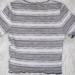 Molly green Striped Crop Top Photo 1