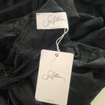 SoAllure Black Dress Tulle Sleeveless Semi Sheer Size 38 IT Size XS US NWT Maxi Photo 8