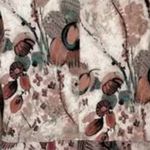 Peruvian Connection  
Painterly Floral Prairie 3/4 midi
lined shift drop Dress XS Photo 4