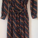 Modcloth Everything and More Wide-Leg Jumpsuit - Teal Floral Print Photo 3