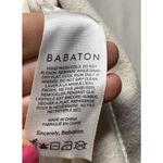Babaton Aritzia‎  Cream Open Front Cardigan Women Sz S Pockets Minimalist Photo 4