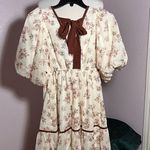 Polagram NWOT PRINT DRESS. SIZE XS Photo 3