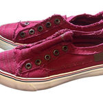 blowfish Malibu Slip-On Twill Sneakers in Jester Red size 6 Photo 0