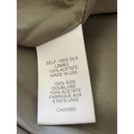 Nanette Lepore ‎ Silk dress Women's Size 12 Sage Green Draped Cowl Neck Bow Back Photo 5